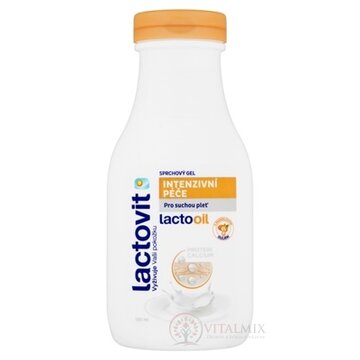 Lactovit Lactooil Sprchový gél intenzívna starostlivosť, na suchú pleť 1x300 ml obrázok