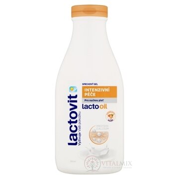 Lactovit Lactooil Sprchový gél Intenzívna starostlivosť, na suchú pleť 1x500 ml obrázok
