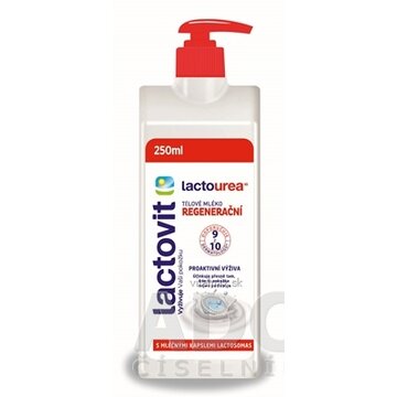 Lactovit Lactourea Telové mlieko Regeneračné, s lactosomas 1x250 ml obrázok