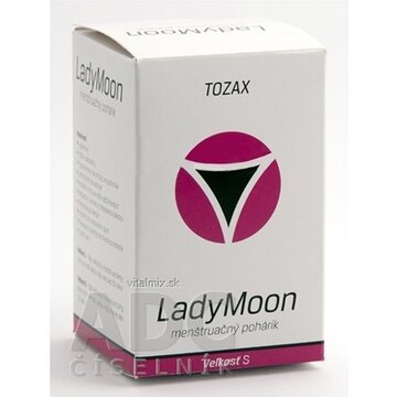 LadyMoon menštruačný pohárik veľkosť S, 1x1 ks obrázok