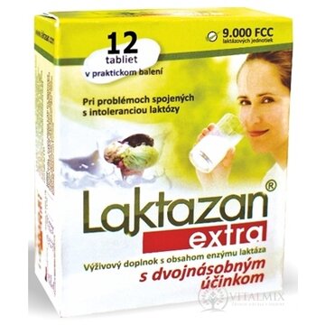 LAKTAZAN extra tbl 9000 FCC 1x12 ks obrázok