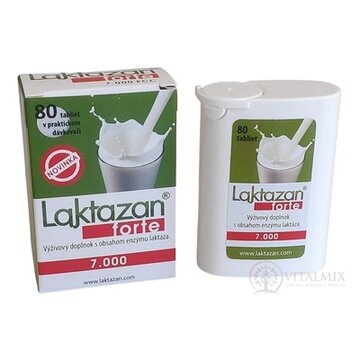 LAKTAZAN forte tbl 7.000 FCC 1x80 ks obrázok