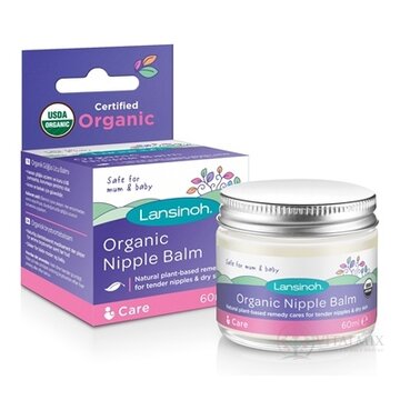 LANSINOH Organický balzam na bradavky 1x60 ml obrázok
