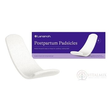 Lansinoh Padsicles Popôrodné vložky chladivo - upokojujúce v bylinnej zmesi 1x8 ks obrázok