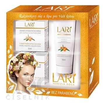 LARI exkluzívna kozmetická rada krémov s rakytníkovým olejom, 1x1 set obrázok