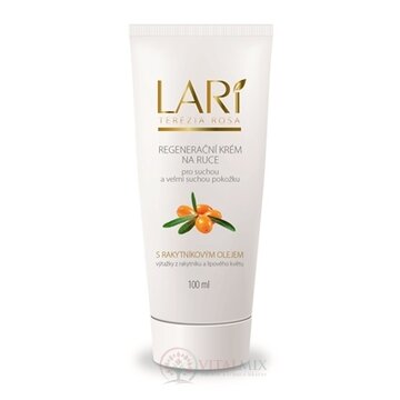 LARI regeneračný krém na ruky s rakytníkovým olejom 1x100 ml obrázok