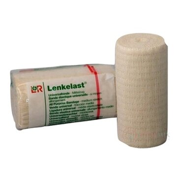 LENKELAST 12cmx5m obväz univerzálny so stredným ťahom 1x1 ks obrázok
