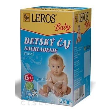 LEROS BABY DETSKÝ ČAJ NACHLADENIE bylinný 20x2 g (40 g) obrázok