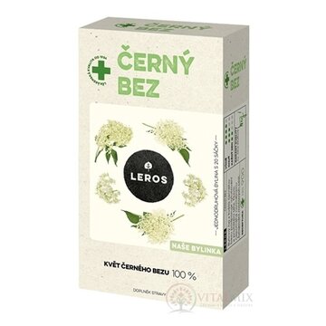 LEROS BAZA ČIERNA bylinný čaj, nálevové vrecúška (inov.2021) 20x1 g (20 g) obrázok
