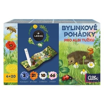 LEROS BYLINKOVÉ ROZPRÁVKY PRE ALBI CERUZKU 4 druhy čajov po 20 vrecúšok, 1x1 set obrázok