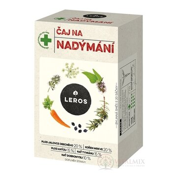 LEROS ČAJ NA NADÚVANIE bylinný čaj, nálevové vrecúška 20x1,5 g (30 g) obrázok