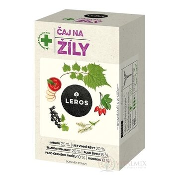 LEROS ČAJ NA ŽILY nálevové vrecká 20x2 g (40 g) obrázok