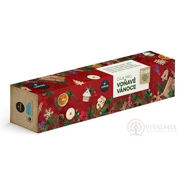 LEROS ČAJE PRE VOŇAVÉ VIANOCE 3 druhy čajov po 20 vrecúšok (110 g), 1x1 set obrázok