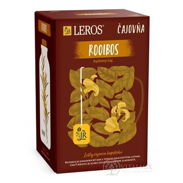 LEROS Čajovňa ROOIBOS čaj nálevové vrecúška 20x2 g (40 g) obrázok