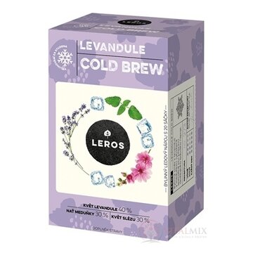 LEROS COLD BREW LEVANDUĽA nálevové vrecká 20x1 g (20 g) obrázok
