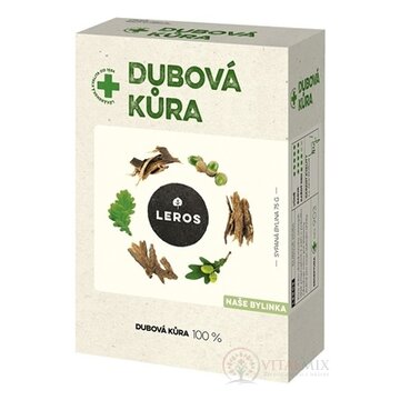 LEROS DUBOVÁ KÔRA sypaná bylina (inov. 2022) 1x75 g obrázok