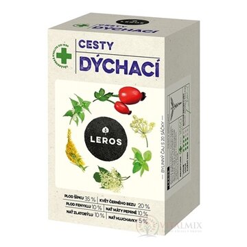 LEROS DÝCHACIE CESTY nálevové vrecká (inov. 2021) 20x1,5 g (30 g) obrázok