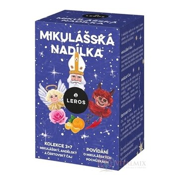 LEROS MIKULÁŠSKA NÁDIELKA 6 3 druhy čajov po 7 vrecúšok (38,5 g), 1x1 set obrázok