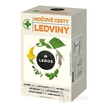 LEROS MOČOVÉ CESTY, OBLIČKY nálevové vrecká (inov. 2021) 20x1,5 g (30 g) obrázok