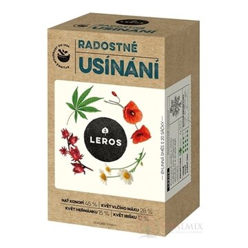 LEROS RADOSTNÉ ZASPÁVANIE nálevové vrecká (inov. 2021) 20x1 g (20 g) obrázok