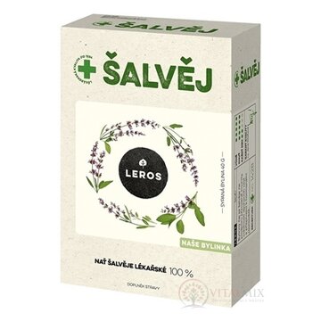 LEROS ŠALVIA bylinný čaj, sypaný (inov. 2021) 1x40 g obrázok