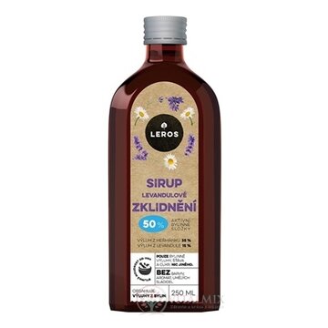 LEROS Sirup Levanduľové upokojenie 1x250 ml obrázok