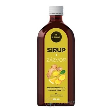 LEROS SIRUP ZÁZVOR 1x250 ml obrázok