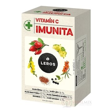 LEROS VITAMÍN C IMUNITA nálevové vrecká (inov. 2021) 20x2 g (40 g) obrázok