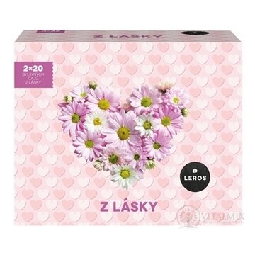 LEROS Z LÁSKY 6 Bylinková energia 20x2 g + Bylinková veselosť 20x1,8 g (76 g) (inov. 2025), 1x1 set obrázok