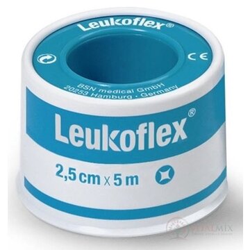 LEUKOFLEX náplasť na cievke, 2,5cm x 5m, 1x1 ks obrázok