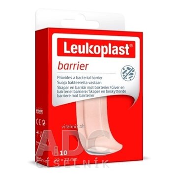 LEUKOPLAST BARRIER náplasť na rany, 22x72 mm, 1x10 ks obrázok