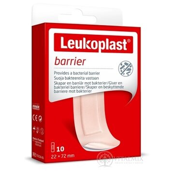LEUKOPLAST BARRIER náplasť na rany, 22x72 mm (inov.2020/2021) 1x10 ks obrázok