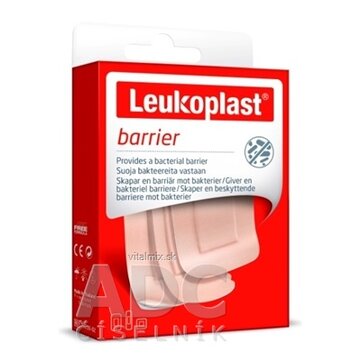 LEUKOPLAST BARRIER náplasť na rany, 3 veľkosti, 1x20 ks obrázok
