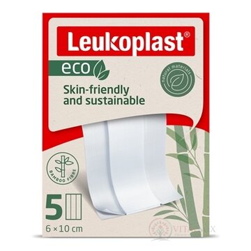 LEUKOPLAST ECO náplasť na rany, 6x10 cm, 1x5 ks obrázok