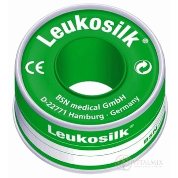 LEUKOSILK náplasť na cievke, 2,5cm x 5m, 1x1 ks obrázok