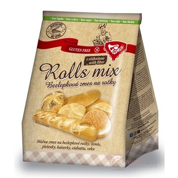 Liana Rolls mix plv (bezgluténová múčna zmes na rožky a pečivo) 1x500 g obrázok