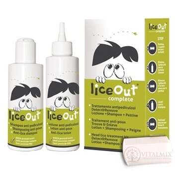 LiceOut complete šampón 125 ml + lotion 125 ml + hrebeň, 1x1 set obrázok