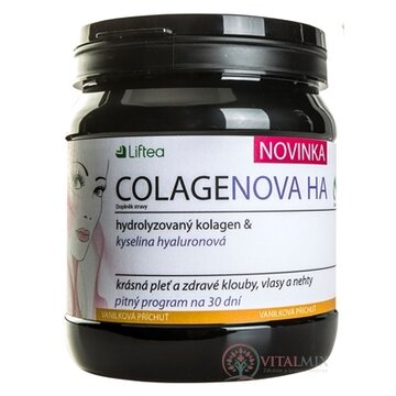 LIFTEA COLAGENOVA HA prášok na prípravu nápoja, vanilková príchuť 1x390 g obrázok
