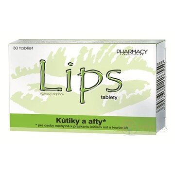 LIPS tablety kutiky a afty tbl 1x30 ks obrázok