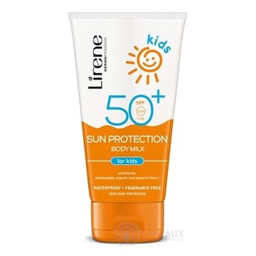 Lirene SUN PROTECTION Kids SPF 50+ opaľovacie telové mlieko pre deti 1x150 ml obrázok