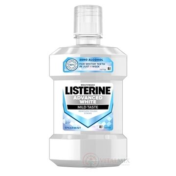 LISTERINE ADVANCED WHITE MILD TASTE ústna voda 1x1000 ml obrázok