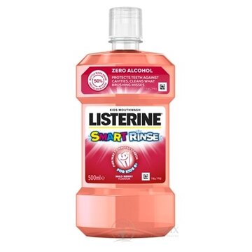LISTERINE Smart Rinse Mild Berry ústna voda 1x500 ml obrázok