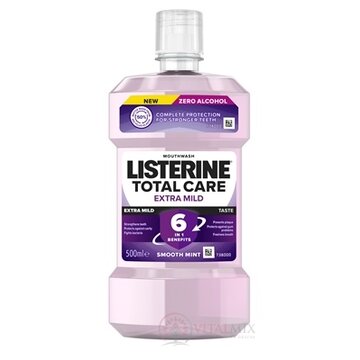 LISTERINE TOTAL CARE Extra Mild ústna voda bez alkoholu 1x500 ml obrázok