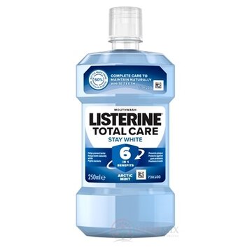 LISTERINE TOTAL CARE STAY WHITE ústna voda 1x250 ml obrázok