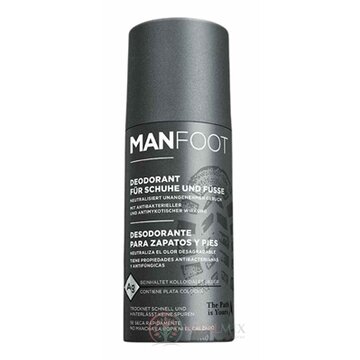 ManFoot DEZODORANT na obuv a chodidlá pre mužov s koloidným striebrom 1x150 ml obrázok