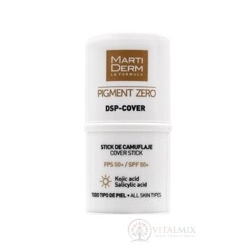 MartiDerm PIGMENT ZERO DSP-COVER STICK SPF 50+ depigmentačná krycia tyčinka, pre všetky typy pleti 1x4 ml obrázok
