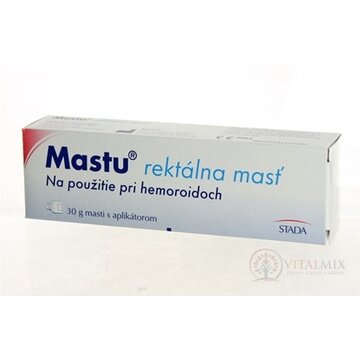 Mastu rektálna masť s aplikátorom, 1x30 g obrázok