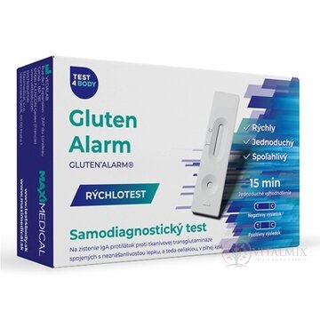 MAXIMEDICAL Rýchlotest Gluten Alarm samodiagnostický test z krvi, 1x1 set obrázok