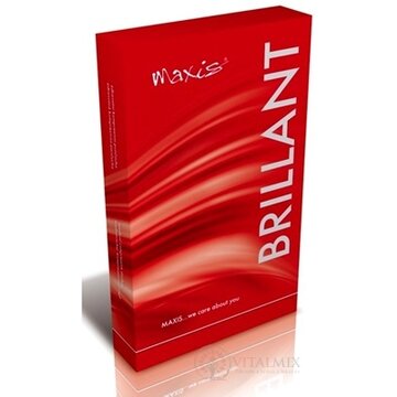 MAXIS BRILLANT LÝTKOVÉ PANČUCHY veľkosť 5, (II.KT), normálne, so špicou, čierne, 1x1 pár obrázok
