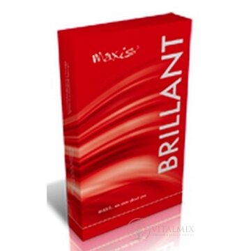 MAXIS BRILLANT LÝTKOVÉ PANČUCHY veľkosť 6, (II.KT), normálne, bez špice, bronz, 1x1 pár obrázok
